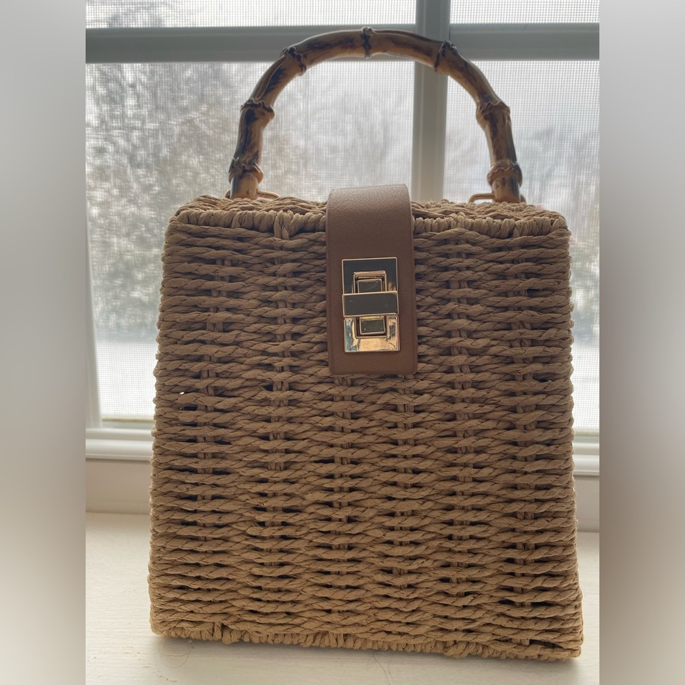 Brand new summer rose crossbody purse